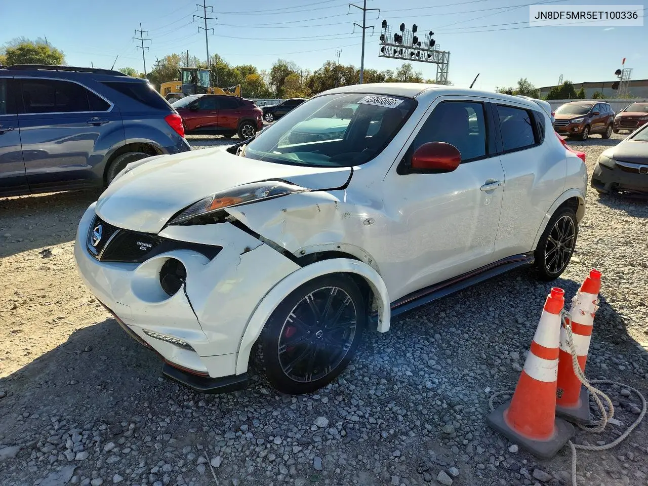 NISSAN JUKE 2014, VIN JN8DF5MR5ET100336
