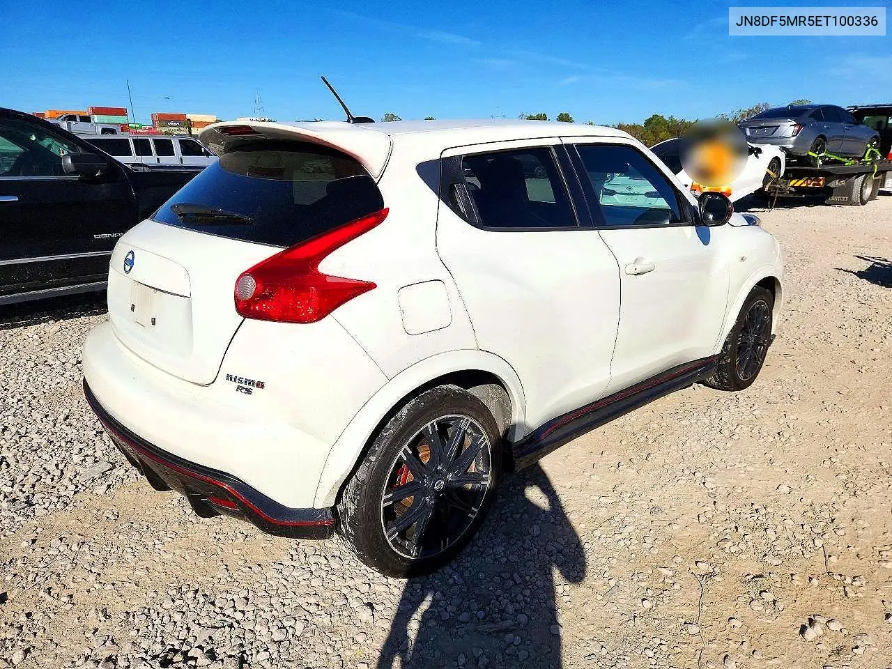 2014 NISSAN JUKE VIN JN8DF5MR5ET100336 — фото 3