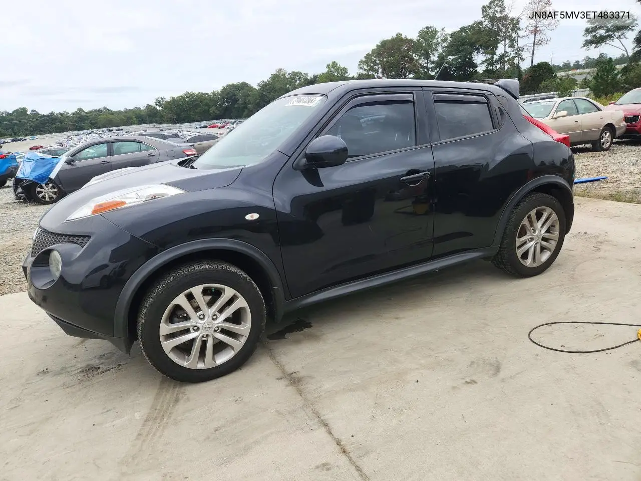 NISSAN JUKE 2014, VIN JN8AF5MV3ET483371