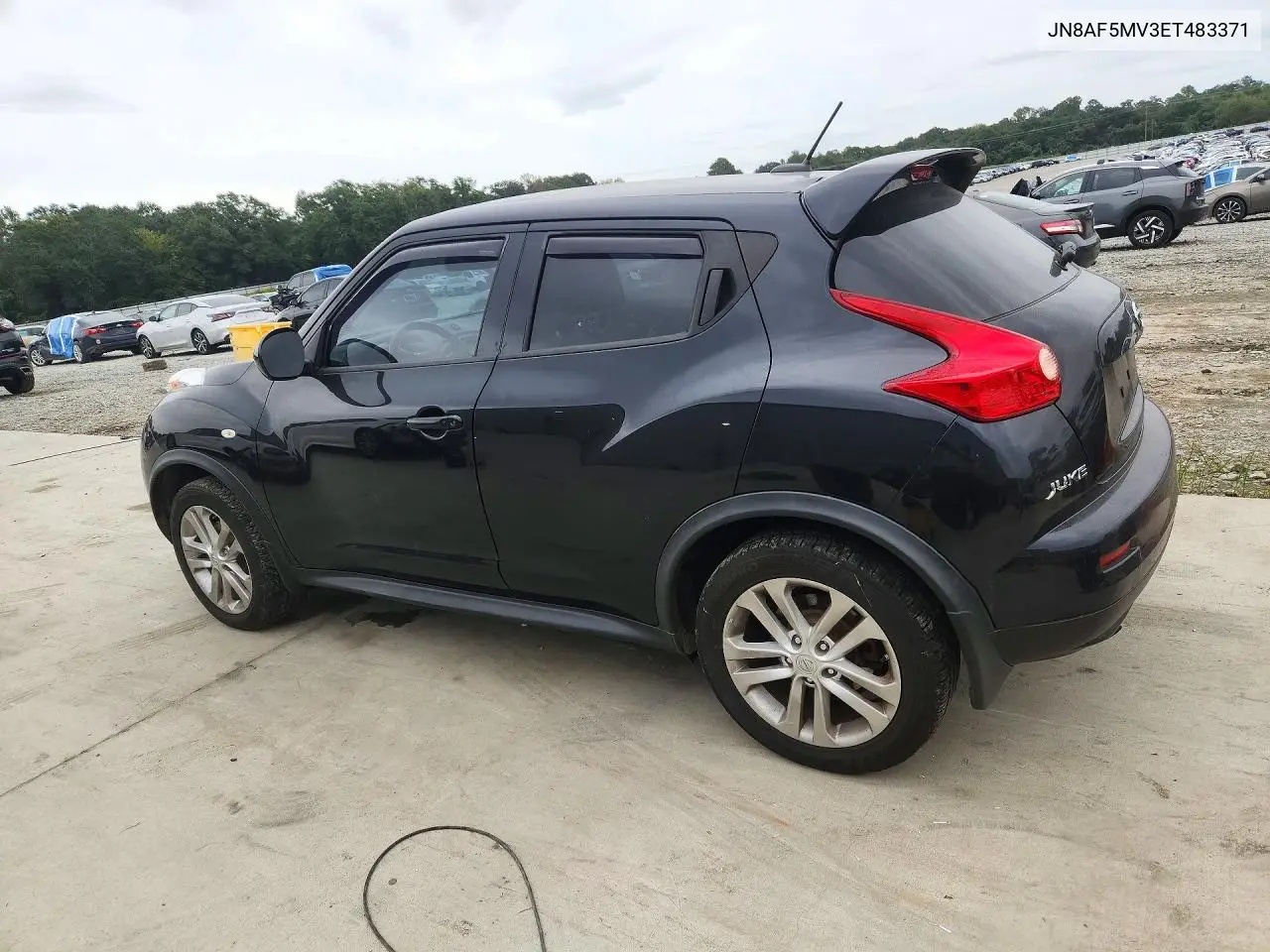 2014 NISSAN JUKE VIN JN8AF5MV3ET483371 — фото 2