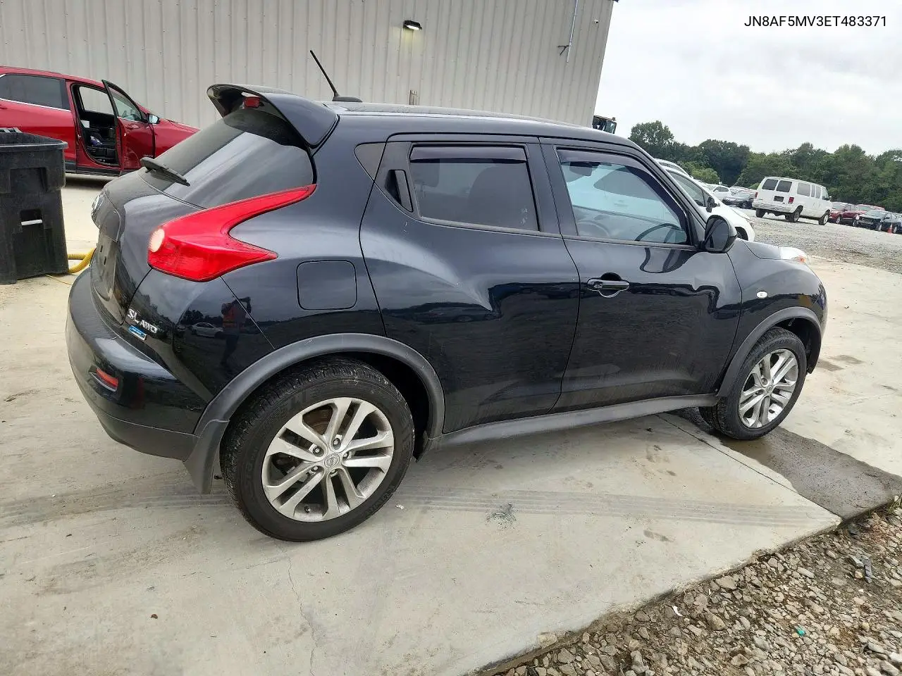 2014 NISSAN JUKE VIN JN8AF5MV3ET483371 — фото 3