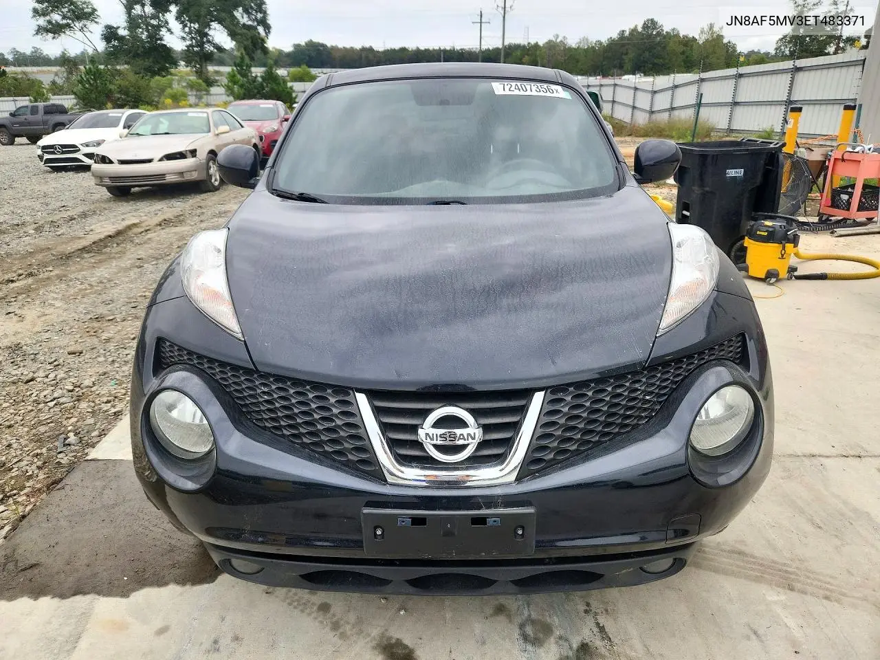 2014 NISSAN JUKE VIN JN8AF5MV3ET483371 — фото 5