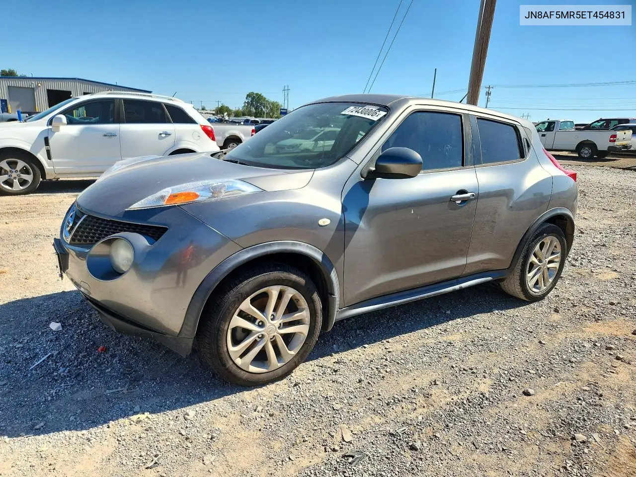 NISSAN JUKE 2014, VIN JN8AF5MR5ET454831