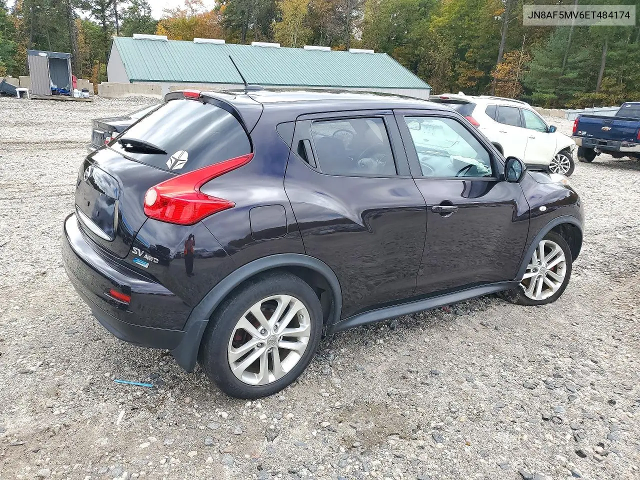 2014 NISSAN JUKE VIN JN8AF5MV6ET484174 — фото 3