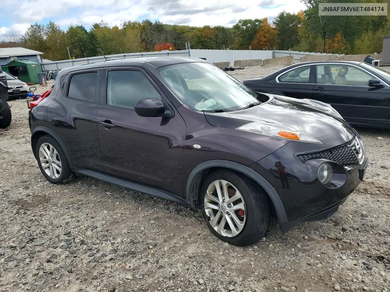 2014 NISSAN JUKE VIN JN8AF5MV6ET484174 — фото 4