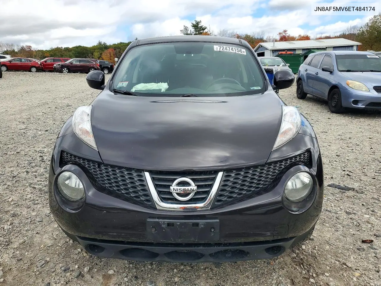 2014 NISSAN JUKE VIN JN8AF5MV6ET484174 — фото 5