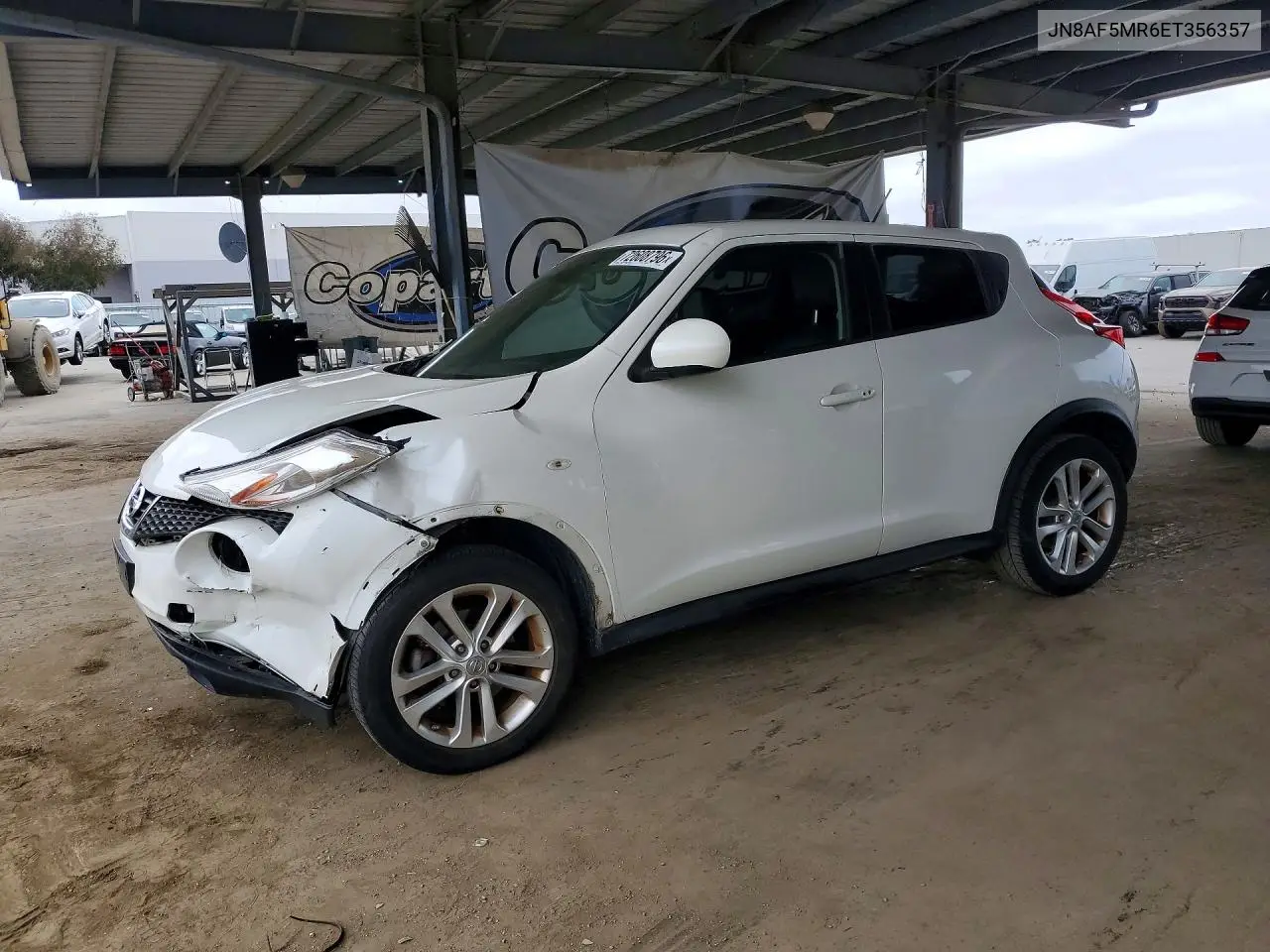 NISSAN JUKE 2014, VIN JN8AF5MR6ET356357