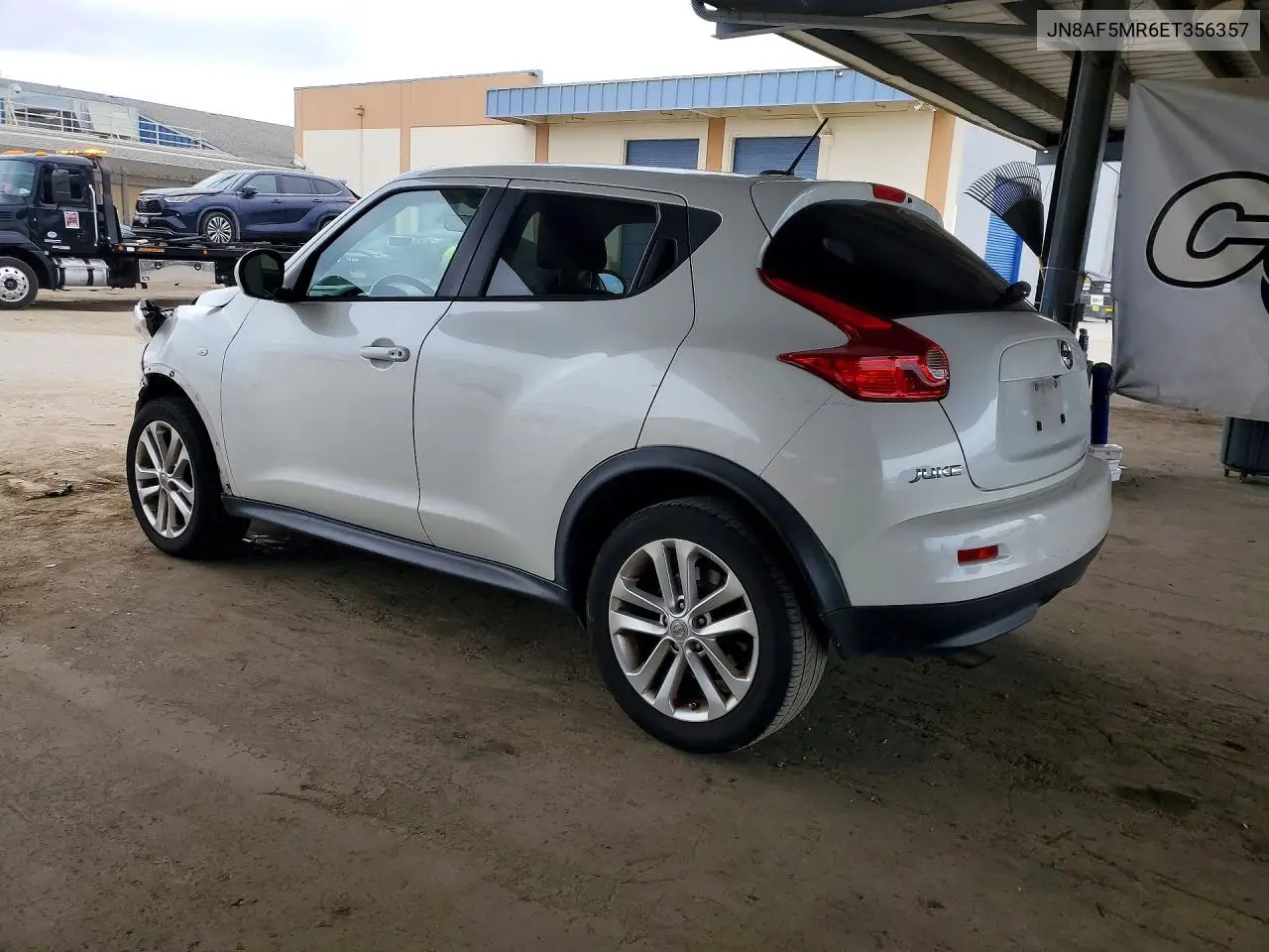 2014 NISSAN JUKE VIN JN8AF5MR6ET356357 — фото 2