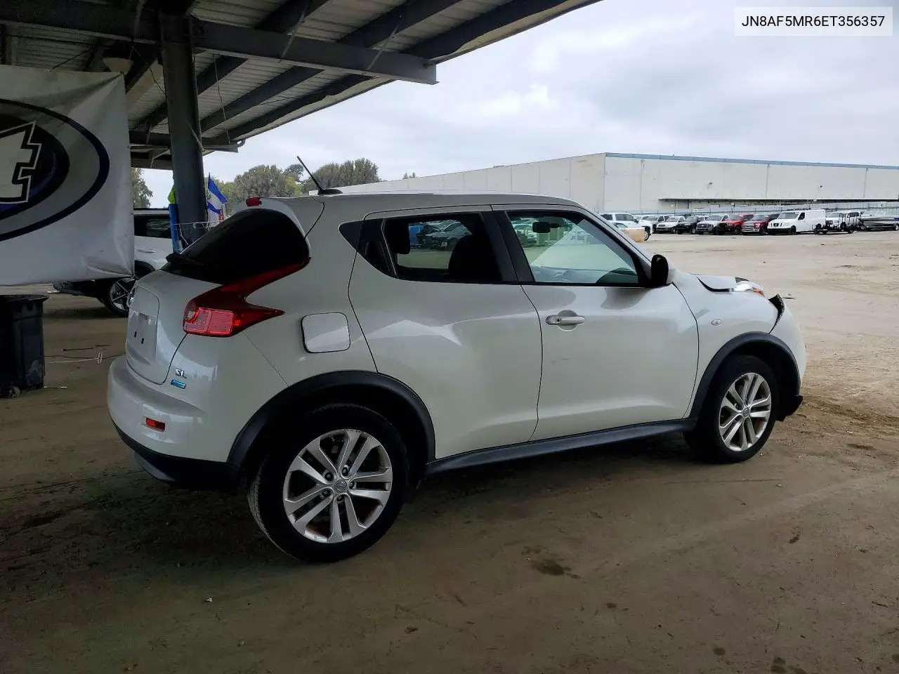 2014 NISSAN JUKE VIN JN8AF5MR6ET356357 — фото 3