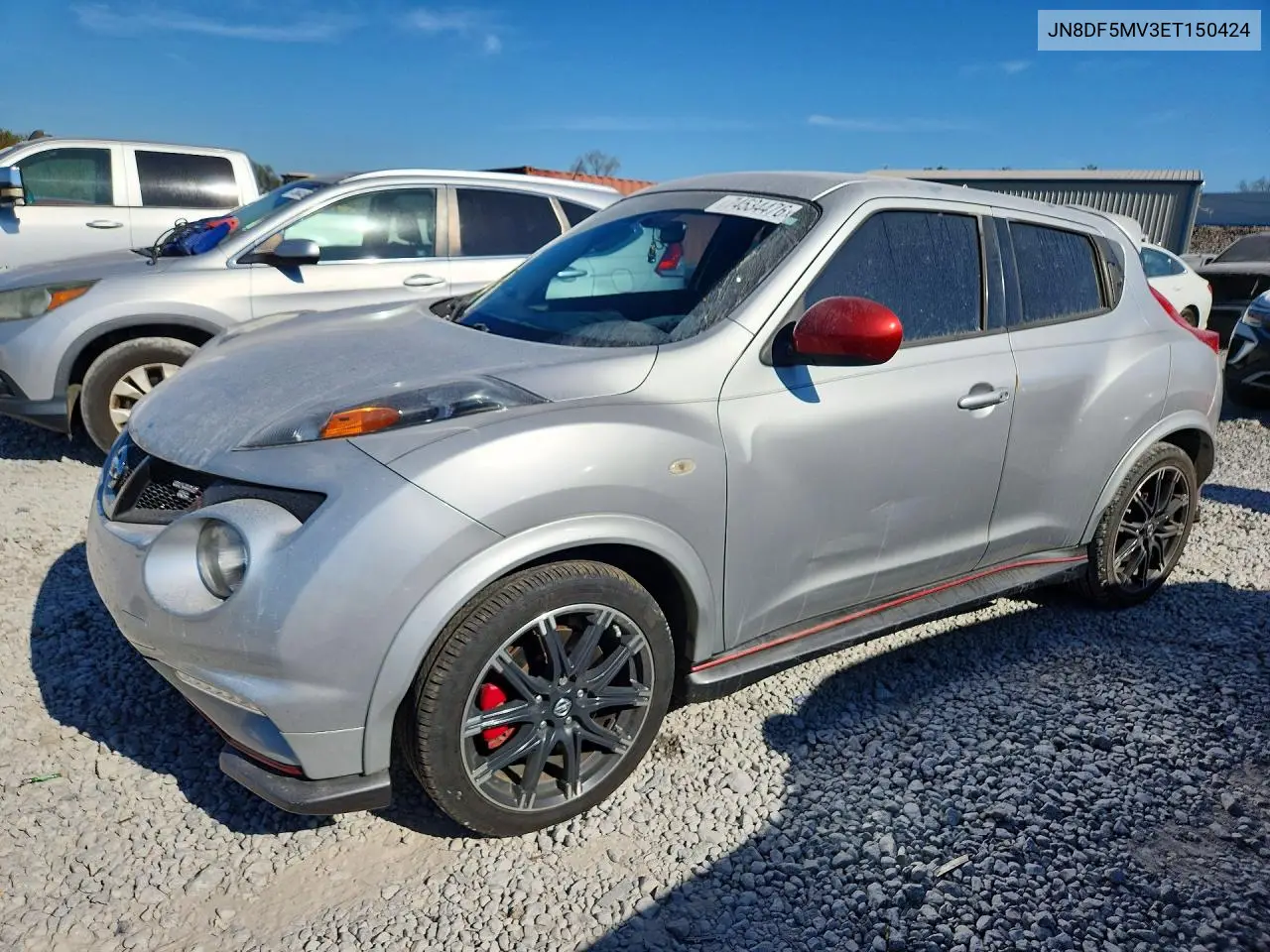 NISSAN JUKE 2014, VIN JN8DF5MV3ET150424