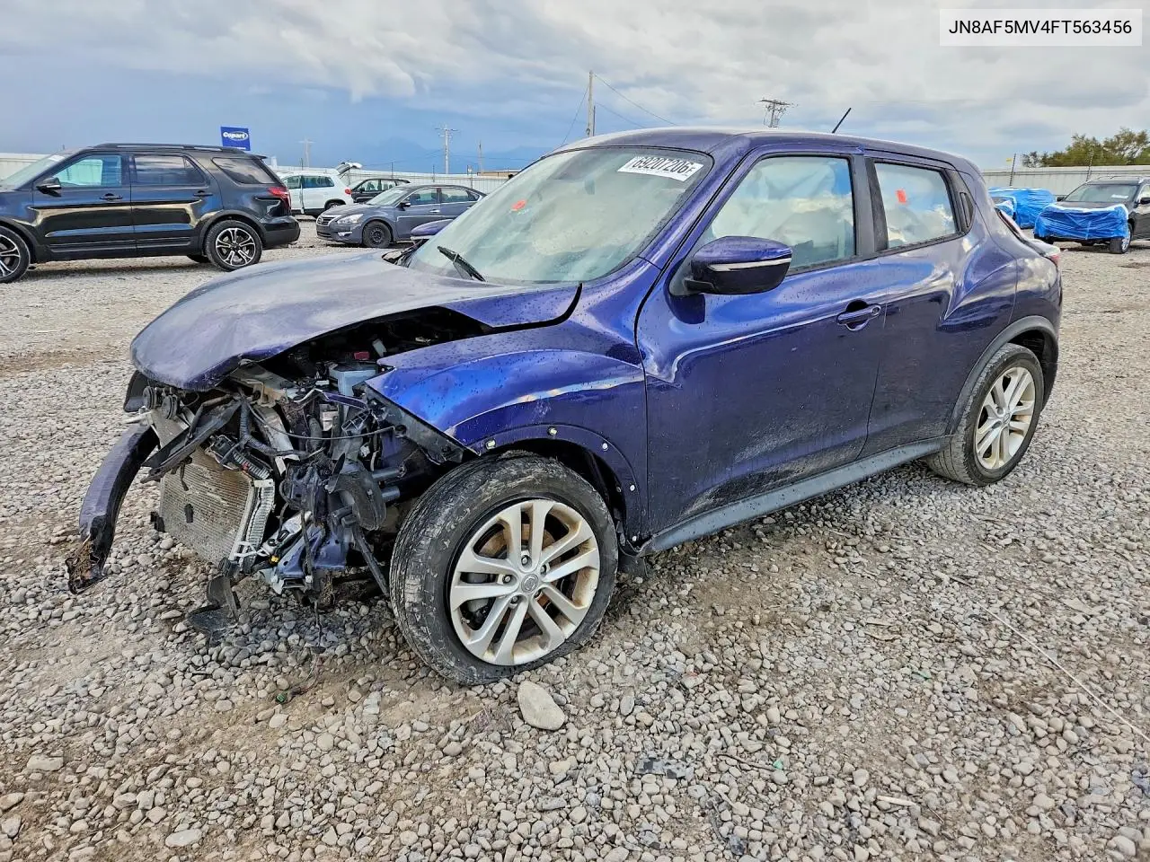 NISSAN JUKE 2015, VIN JN8AF5MV4FT563456