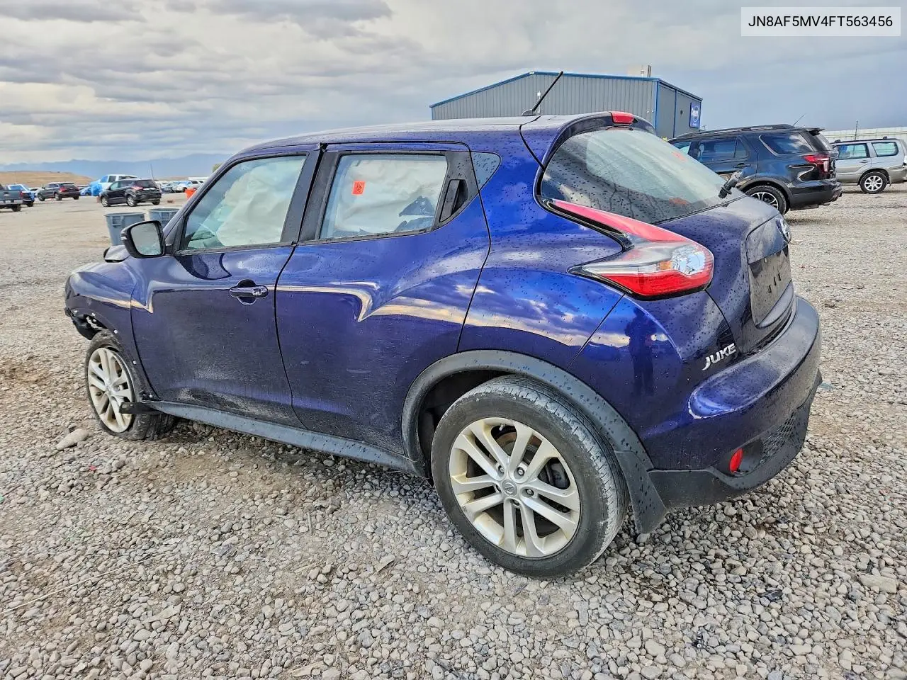 2015 NISSAN JUKE VIN JN8AF5MV4FT563456 — фото 2