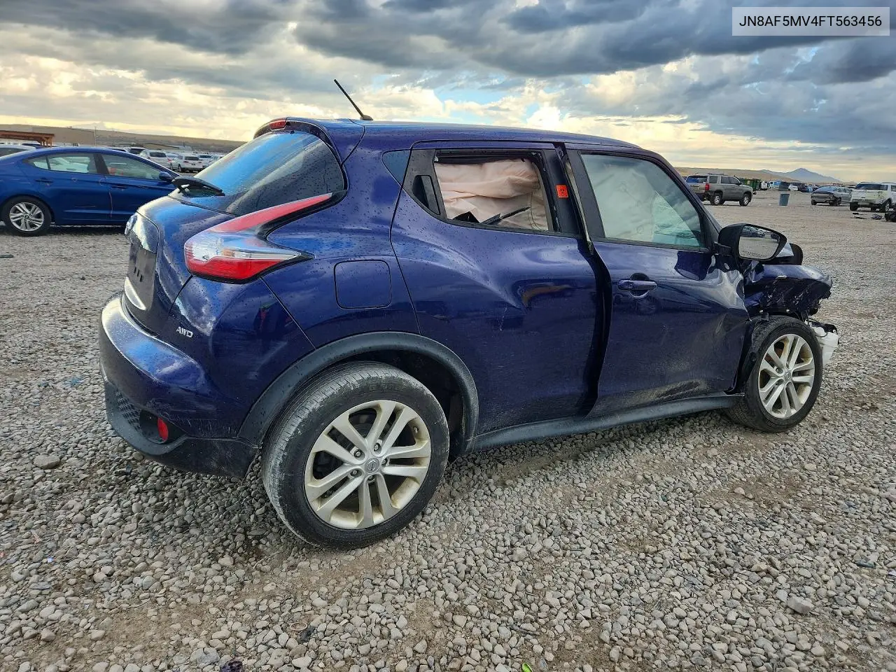 2015 NISSAN JUKE VIN JN8AF5MV4FT563456 — фото 3