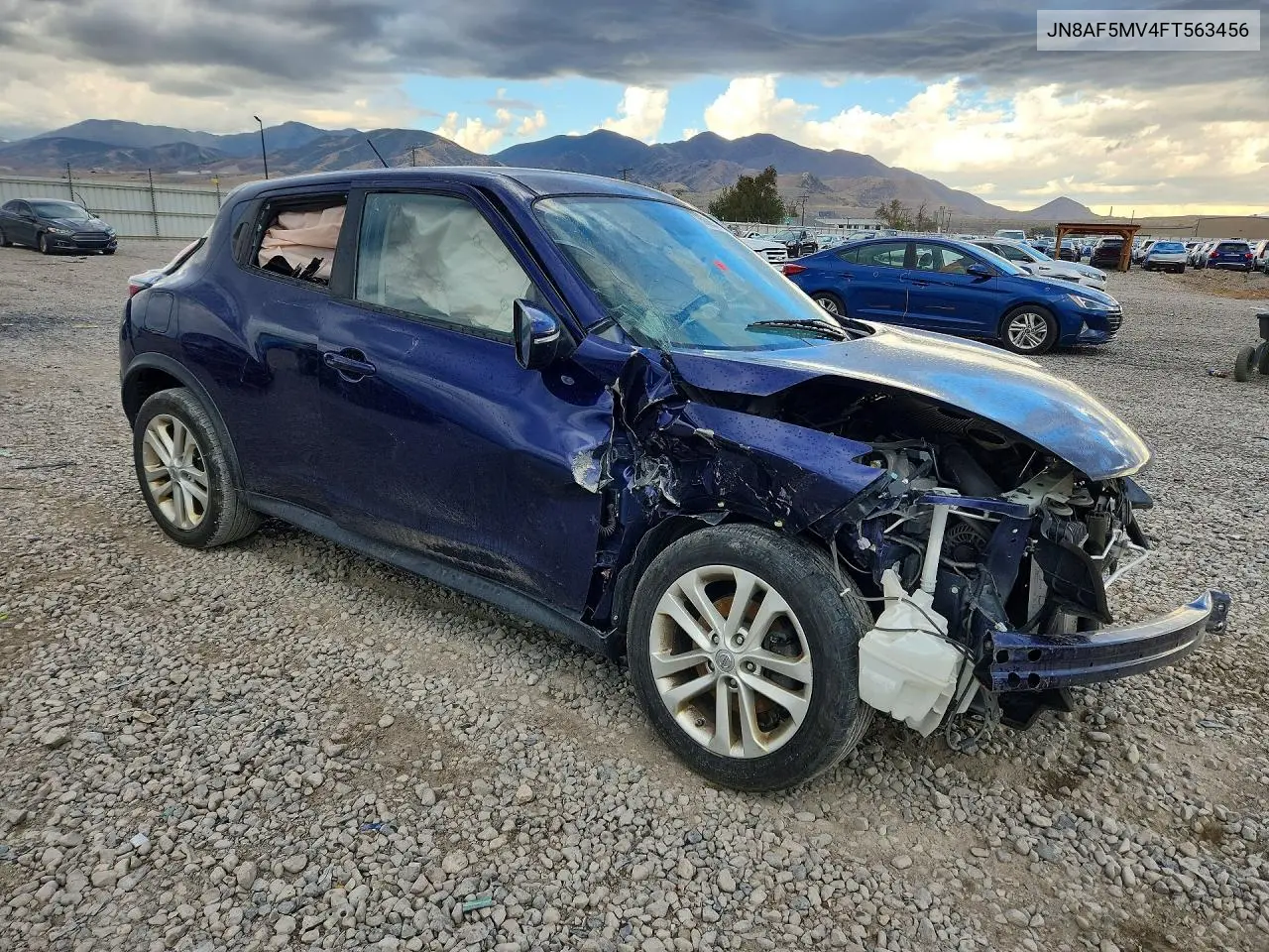 2015 NISSAN JUKE VIN JN8AF5MV4FT563456 — фото 4