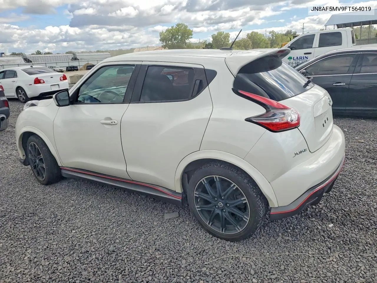 2015 NISSAN JUKE VIN JN8AF5MV9FT564019 — фото 2