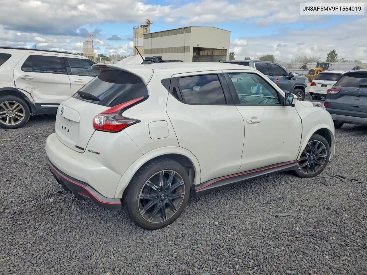 2015 NISSAN JUKE VIN JN8AF5MV9FT564019 — фото 3