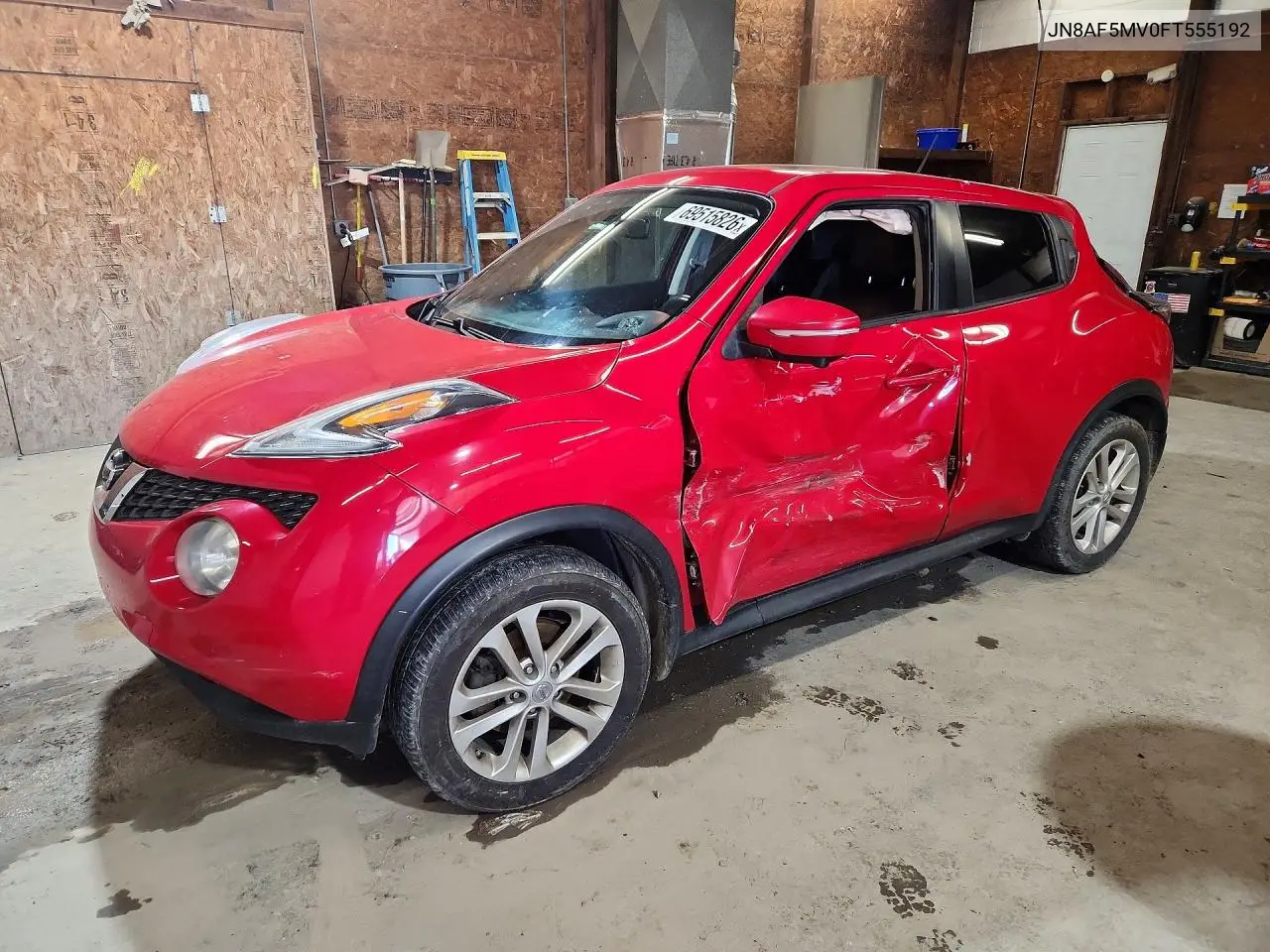 NISSAN JUKE 2015, VIN JN8AF5MV0FT555192