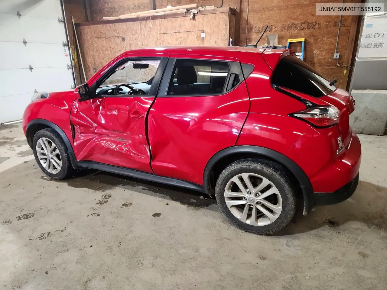2015 NISSAN JUKE VIN JN8AF5MV0FT555192 — фото 2