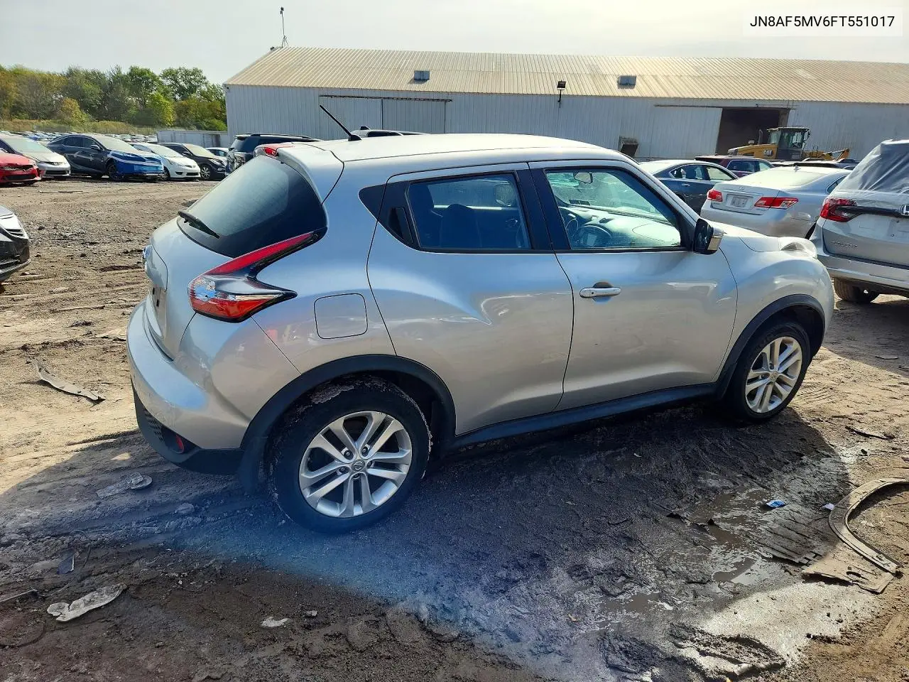 2015 NISSAN JUKE VIN JN8AF5MV6FT551017 — фото 3