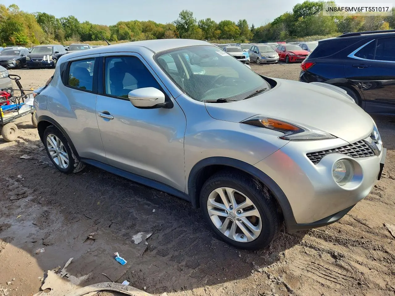 2015 NISSAN JUKE VIN JN8AF5MV6FT551017 — фото 4