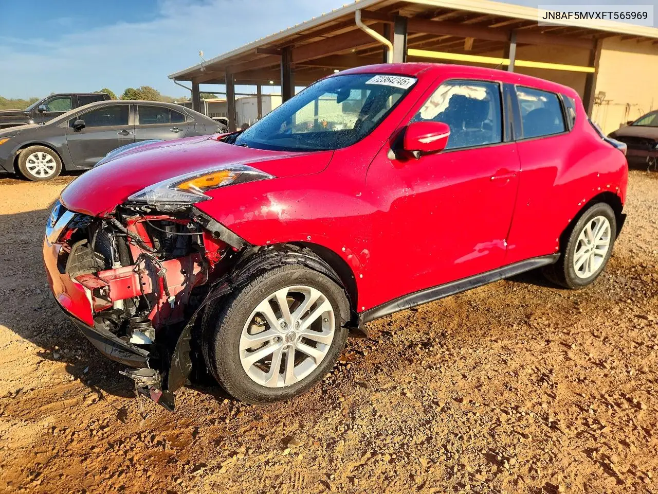 NISSAN JUKE 2015, VIN JN8AF5MVXFT565969