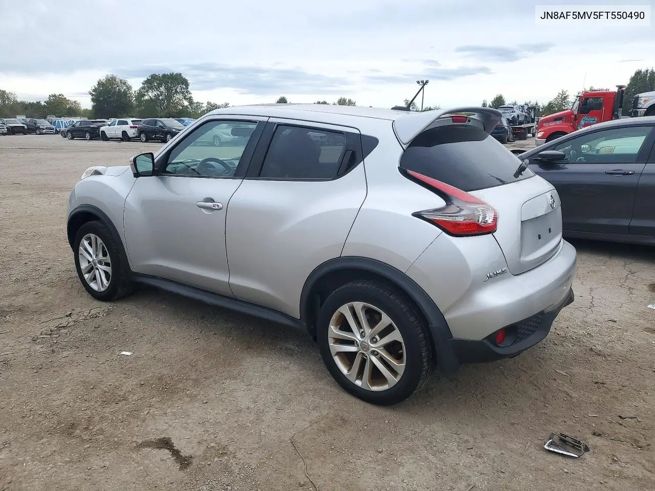 2015 NISSAN JUKE VIN JN8AF5MV5FT550490 — фото 2