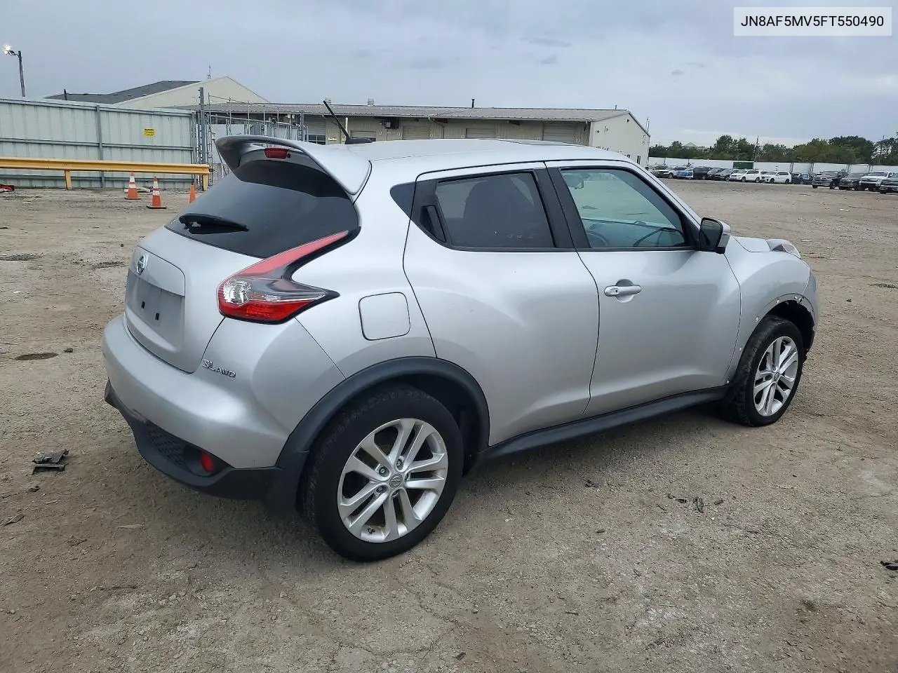 2015 NISSAN JUKE VIN JN8AF5MV5FT550490 — фото 3