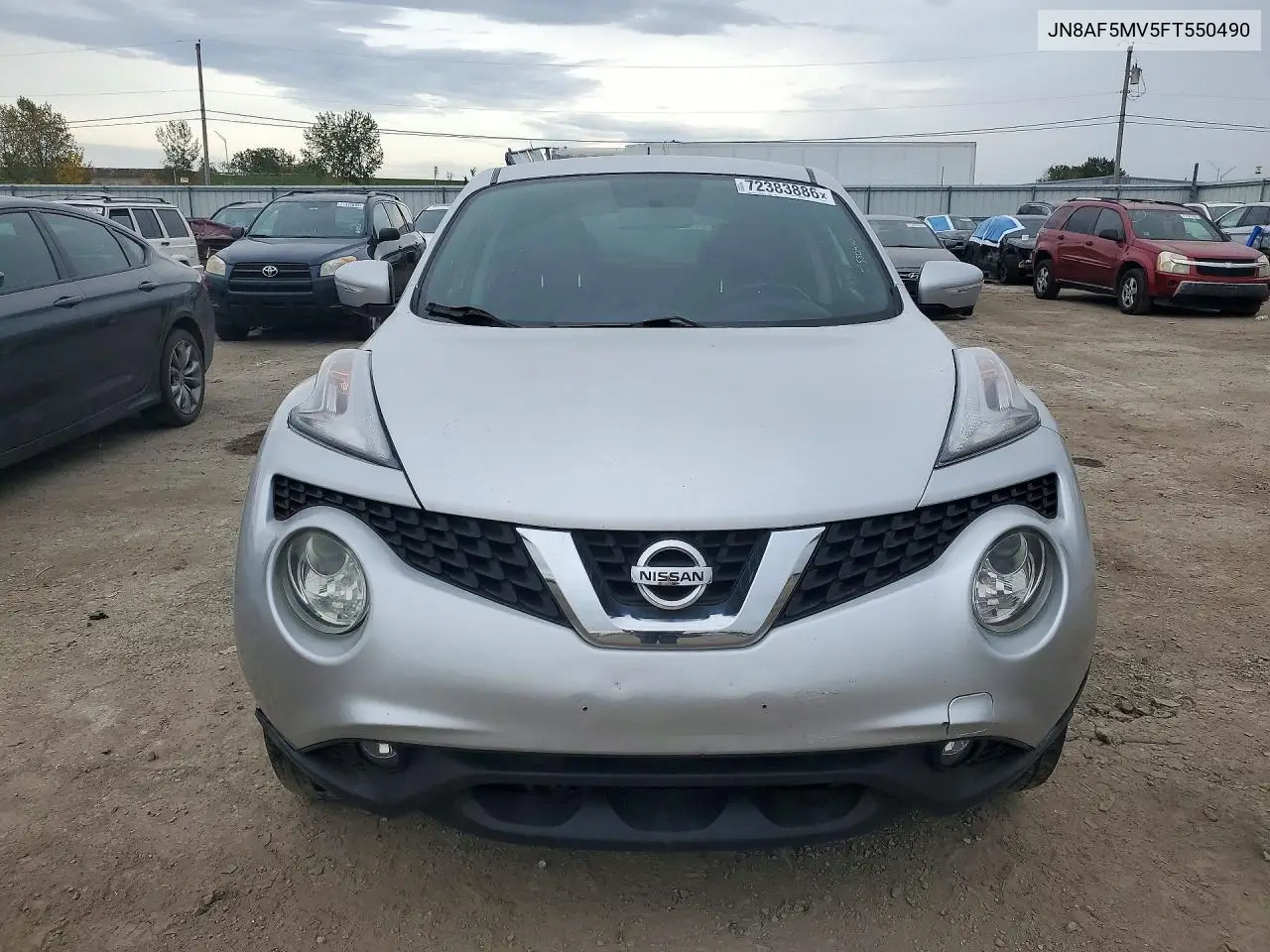 2015 NISSAN JUKE VIN JN8AF5MV5FT550490 — фото 5