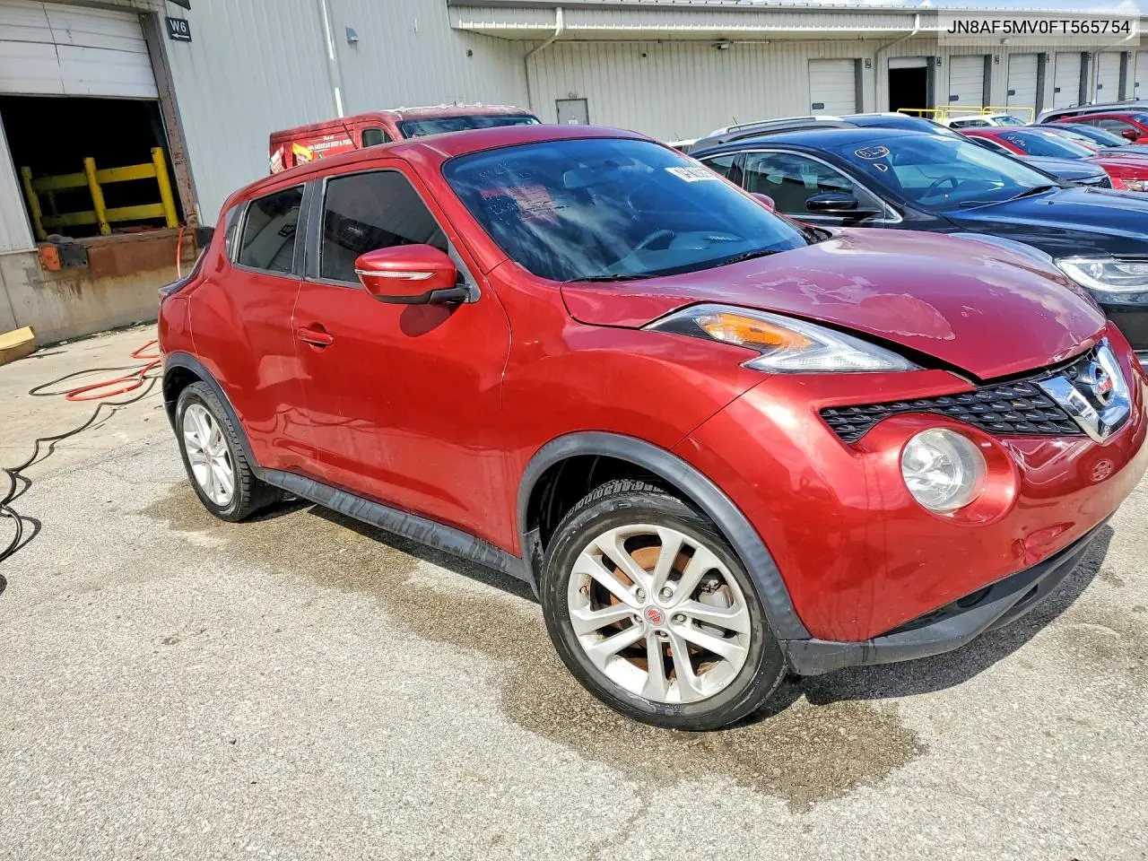 2015 NISSAN JUKE VIN JN8AF5MV0FT565754 — фото 4