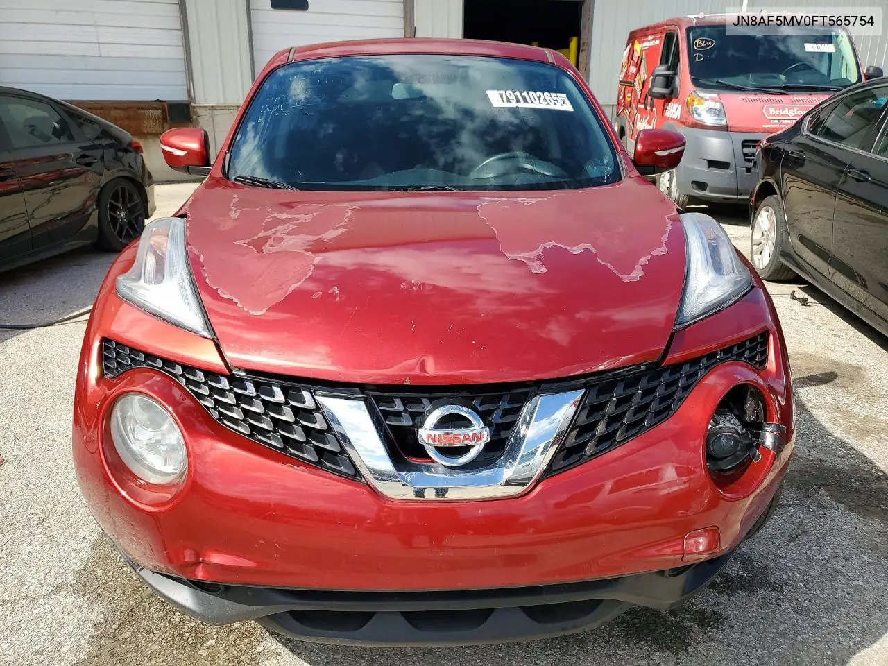 2015 NISSAN JUKE VIN JN8AF5MV0FT565754 — фото 5