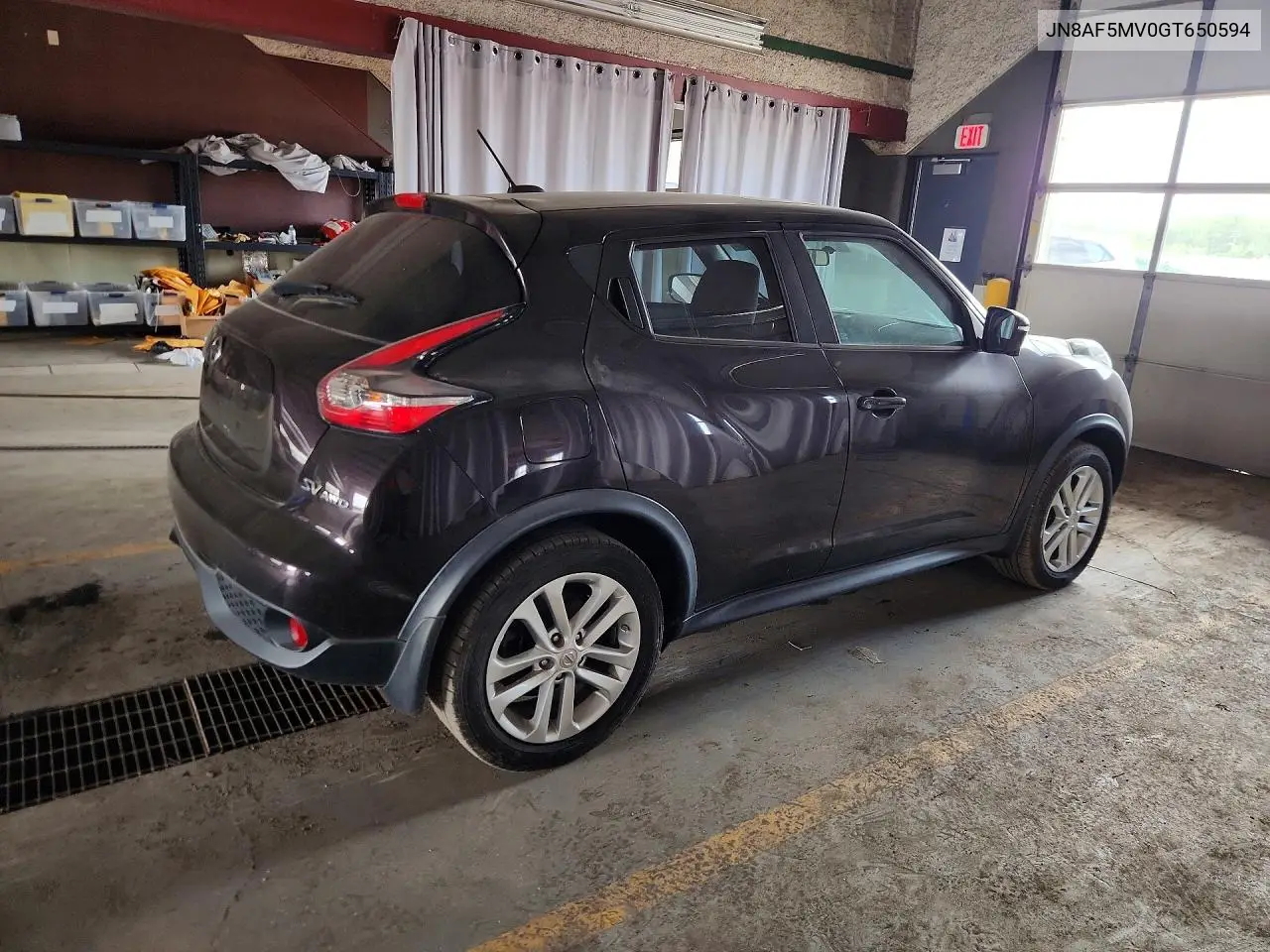 2016 NISSAN JUKE VIN JN8AF5MV0GT650594 — фото 3