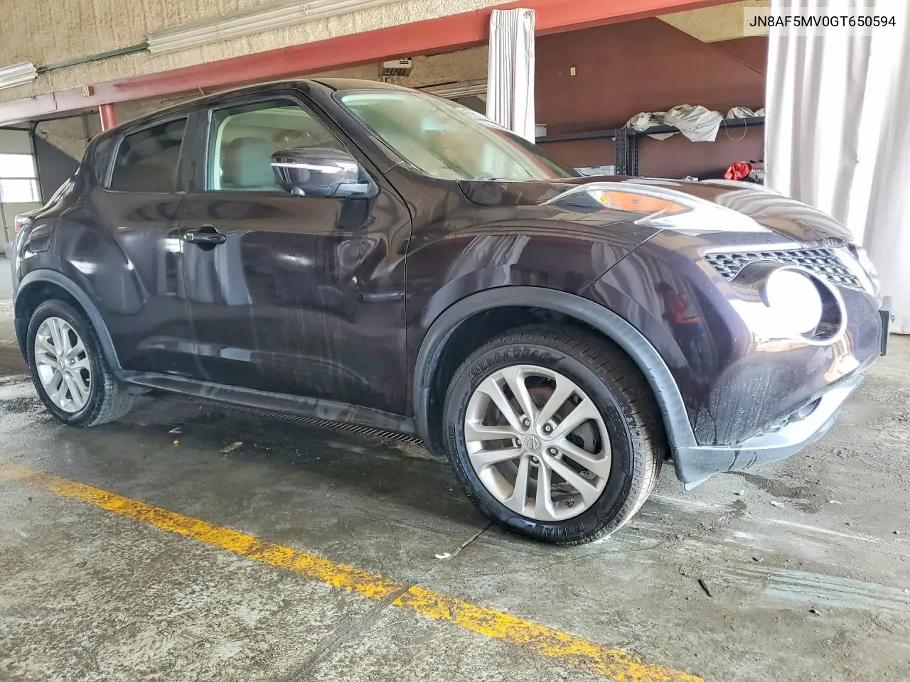 2016 NISSAN JUKE VIN JN8AF5MV0GT650594 — фото 4