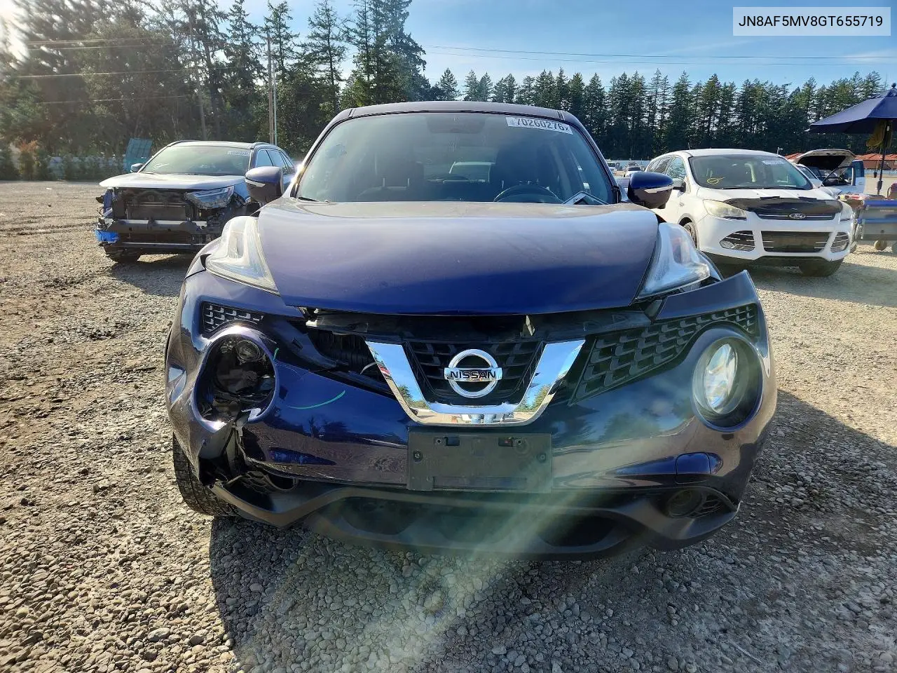 2016 NISSAN JUKE VIN JN8AF5MV8GT655719 — фото 5