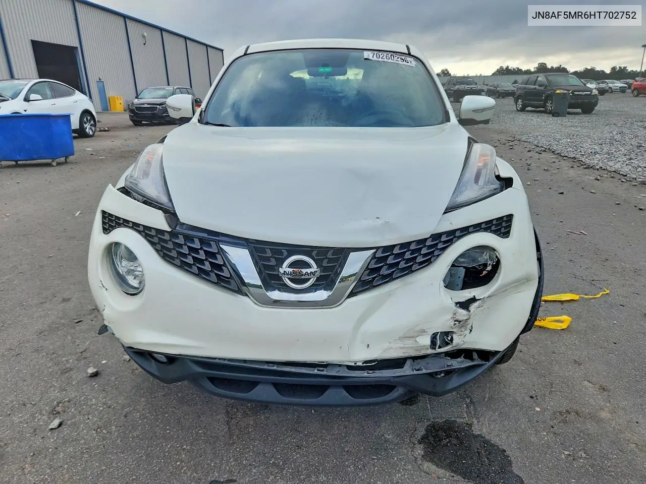 2017 NISSAN JUKE VIN JN8AF5MR6HT702752 — фото 5