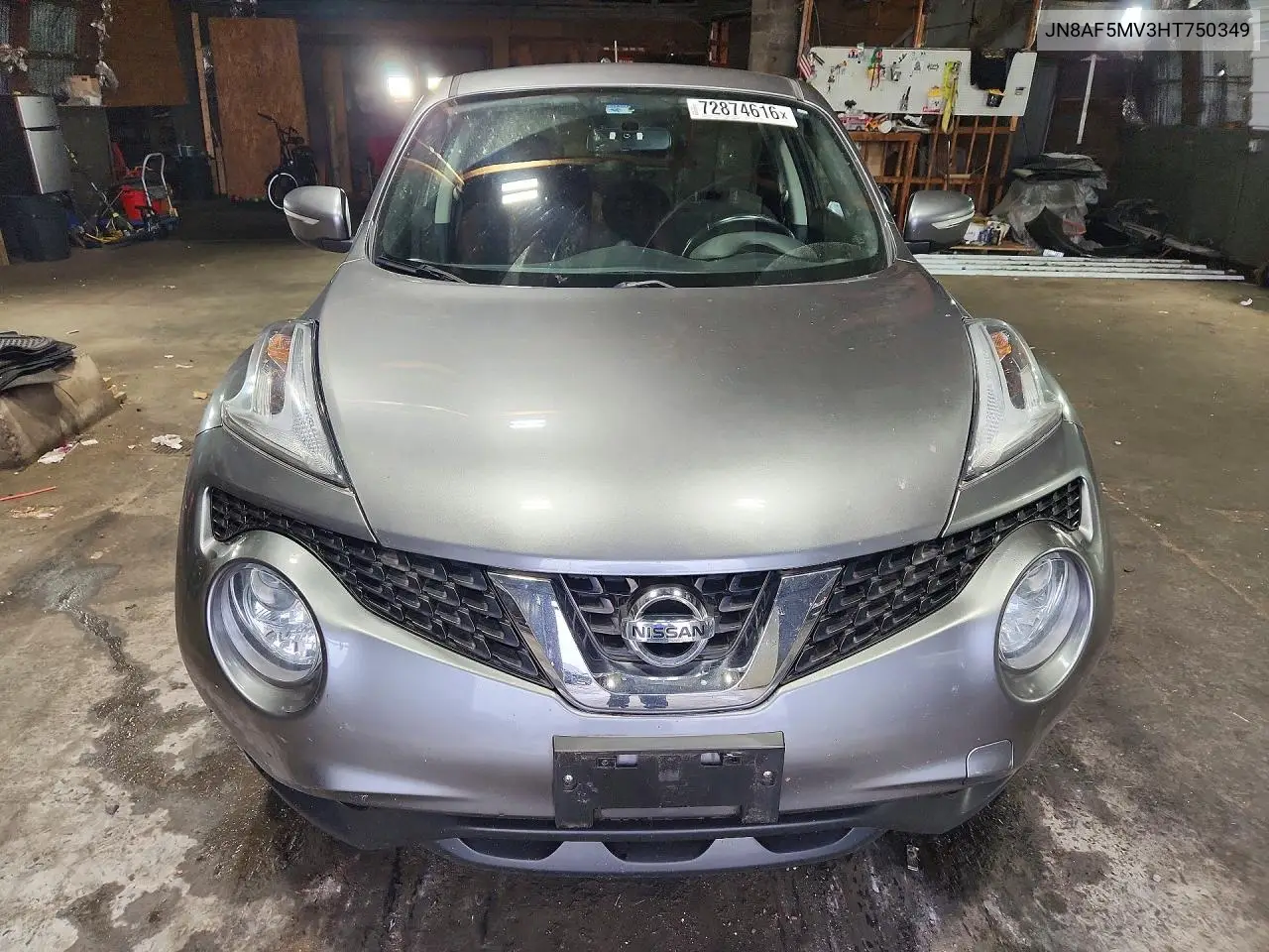2017 NISSAN JUKE VIN JN8AF5MV3HT750349 — фото 5
