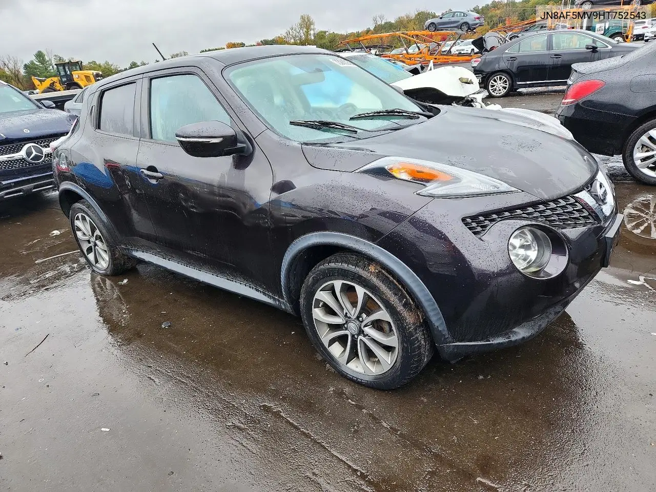 2017 NISSAN JUKE VIN JN8AF5MV9HT752543 — фото 4