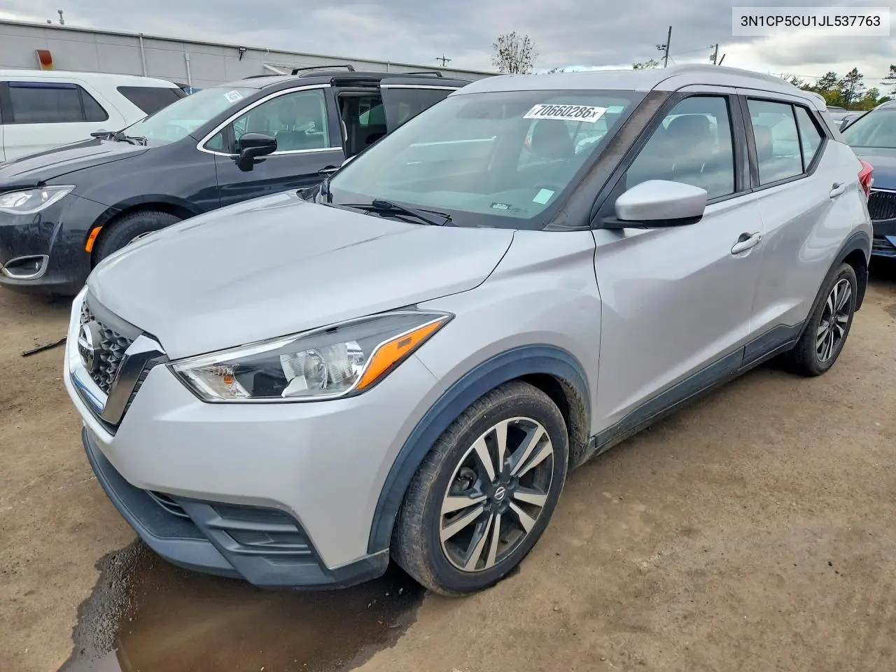 NISSAN KICKS 2018, VIN 3N1CP5CU1JL537763
