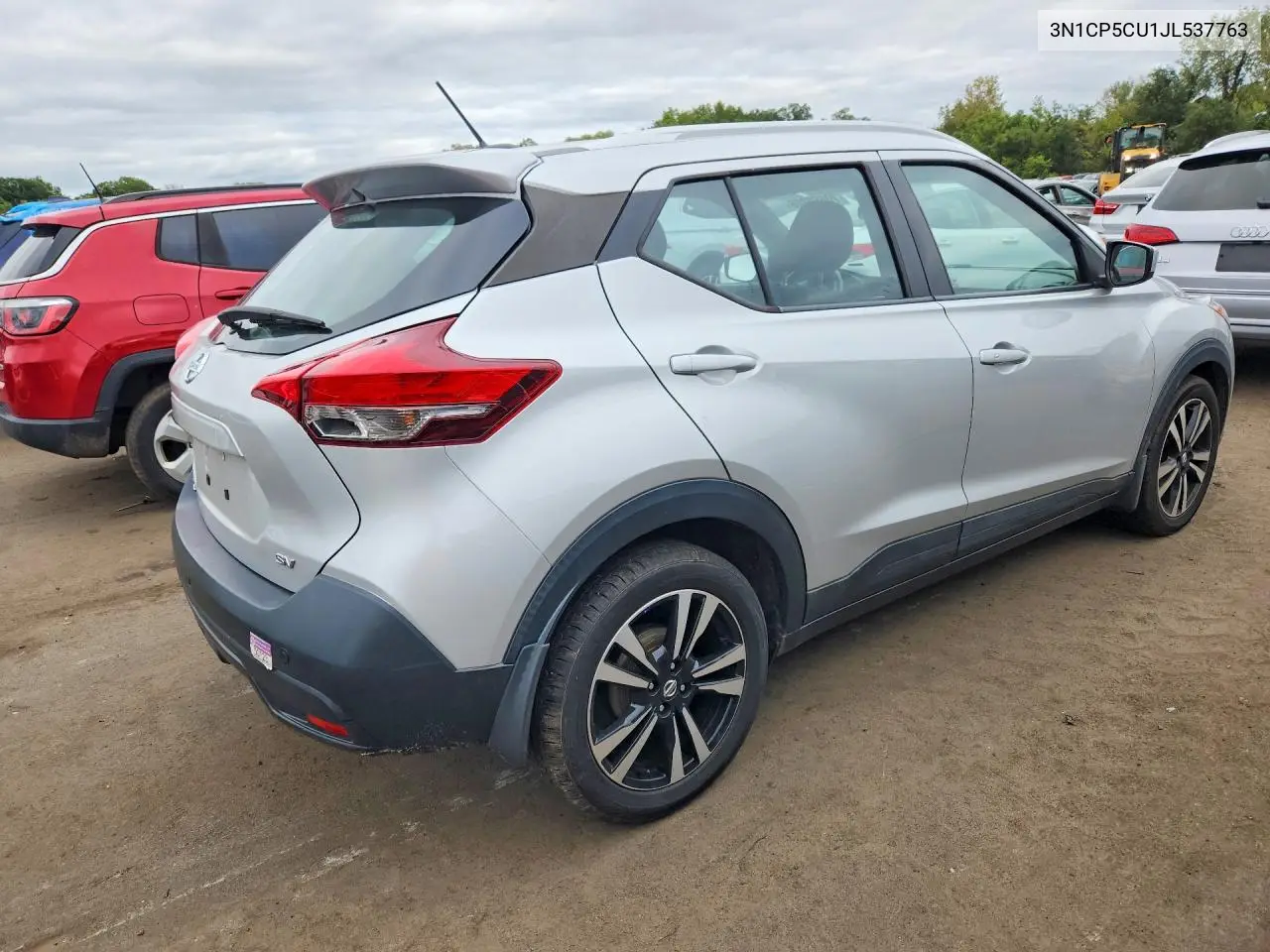 2018 NISSAN KICKS VIN 3N1CP5CU1JL537763 — фото 3