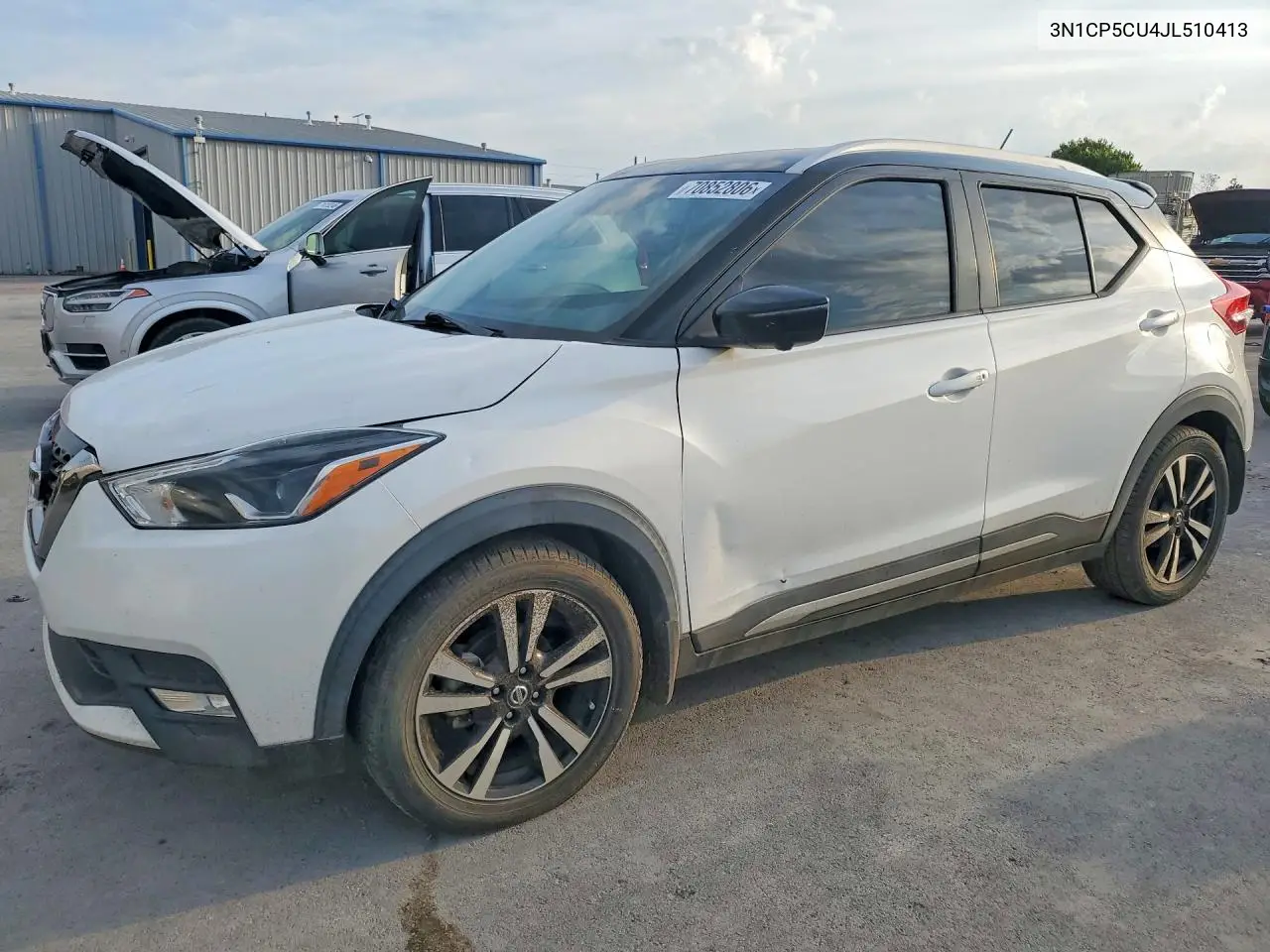 NISSAN KICKS 2018, VIN 3N1CP5CU4JL510413
