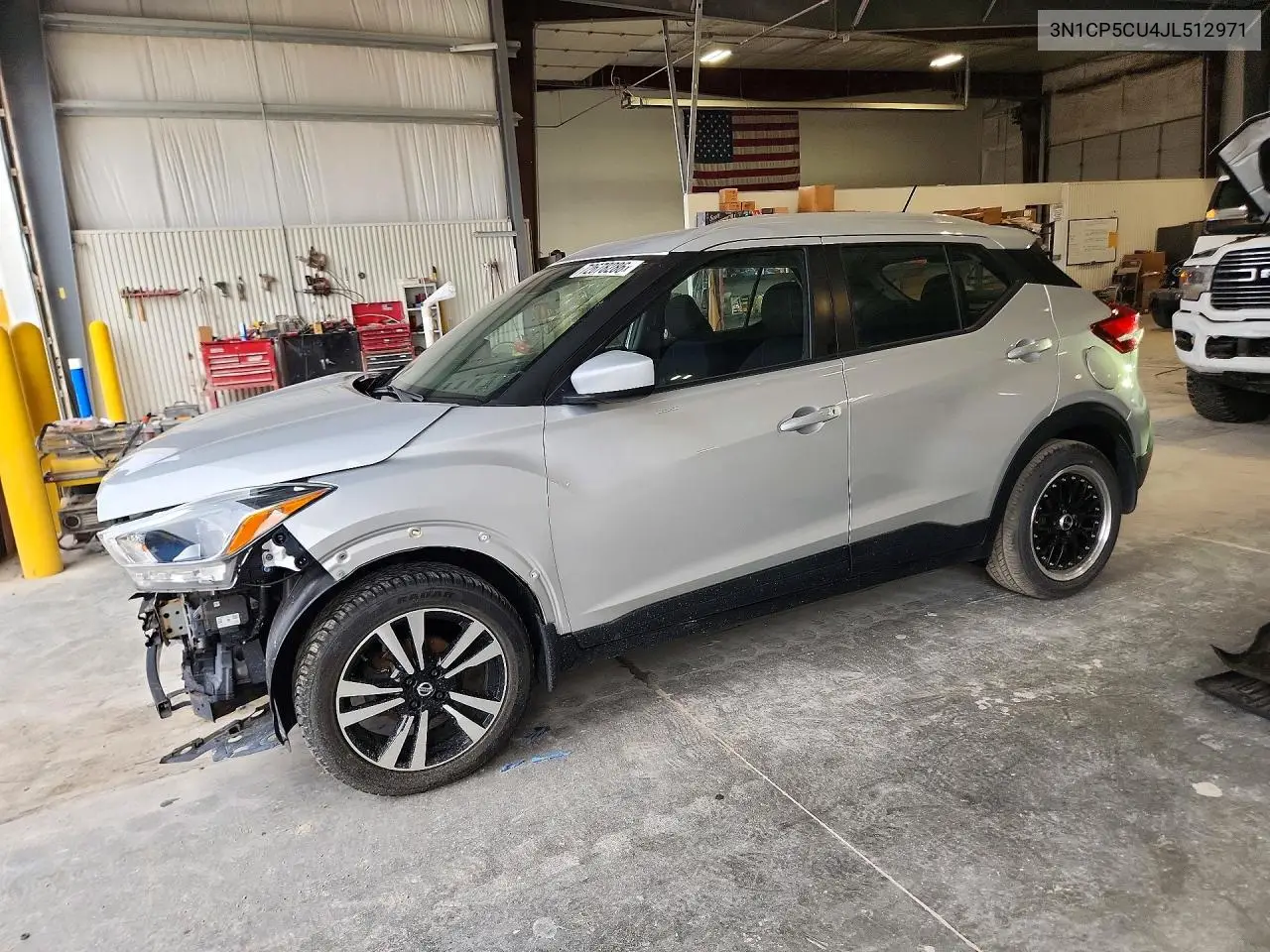 NISSAN KICKS 2018, VIN 3N1CP5CU4JL512971