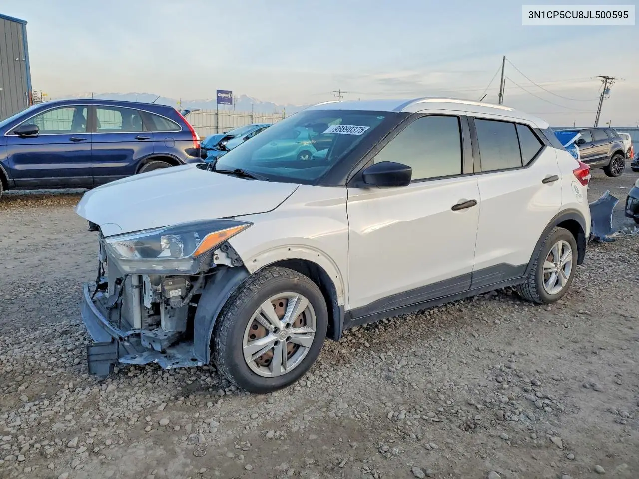 NISSAN KICKS 2018, VIN 3N1CP5CU8JL500595