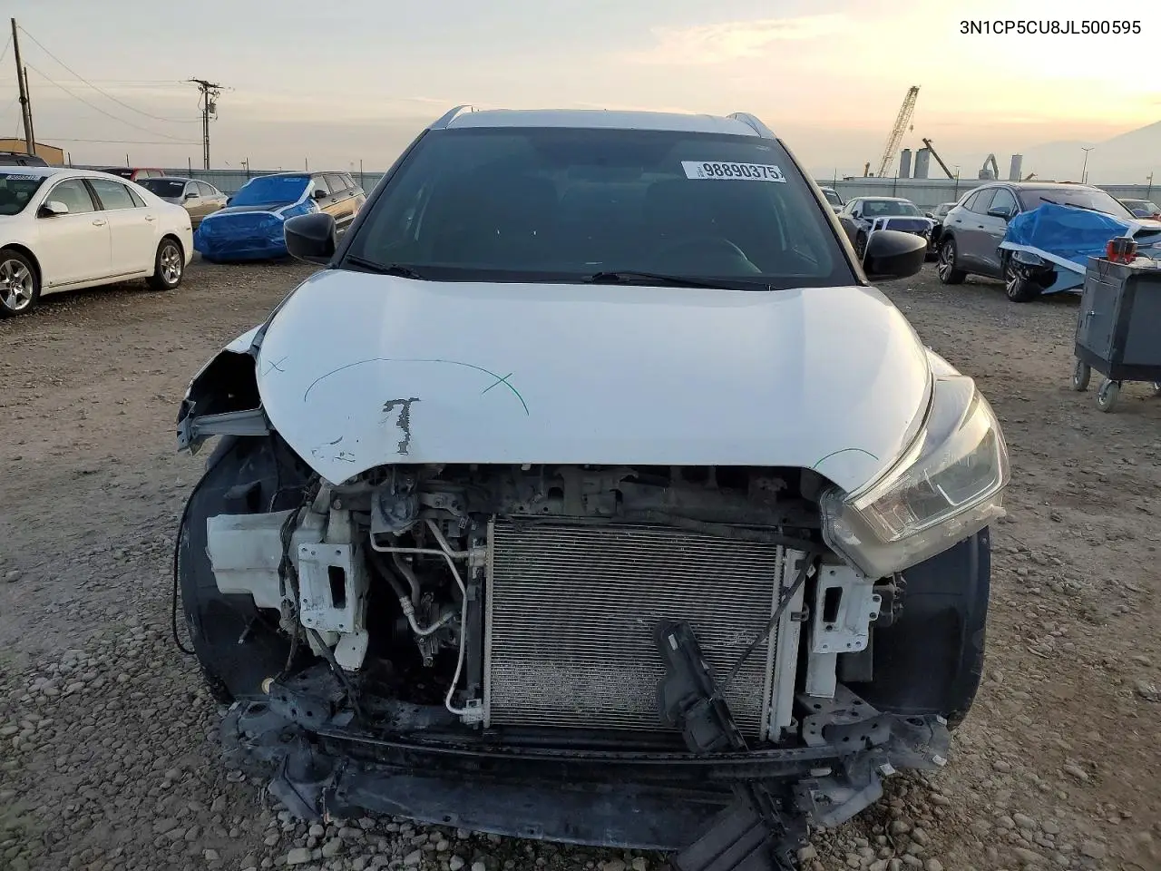 2018 NISSAN KICKS VIN 3N1CP5CU8JL500595 — фото 5