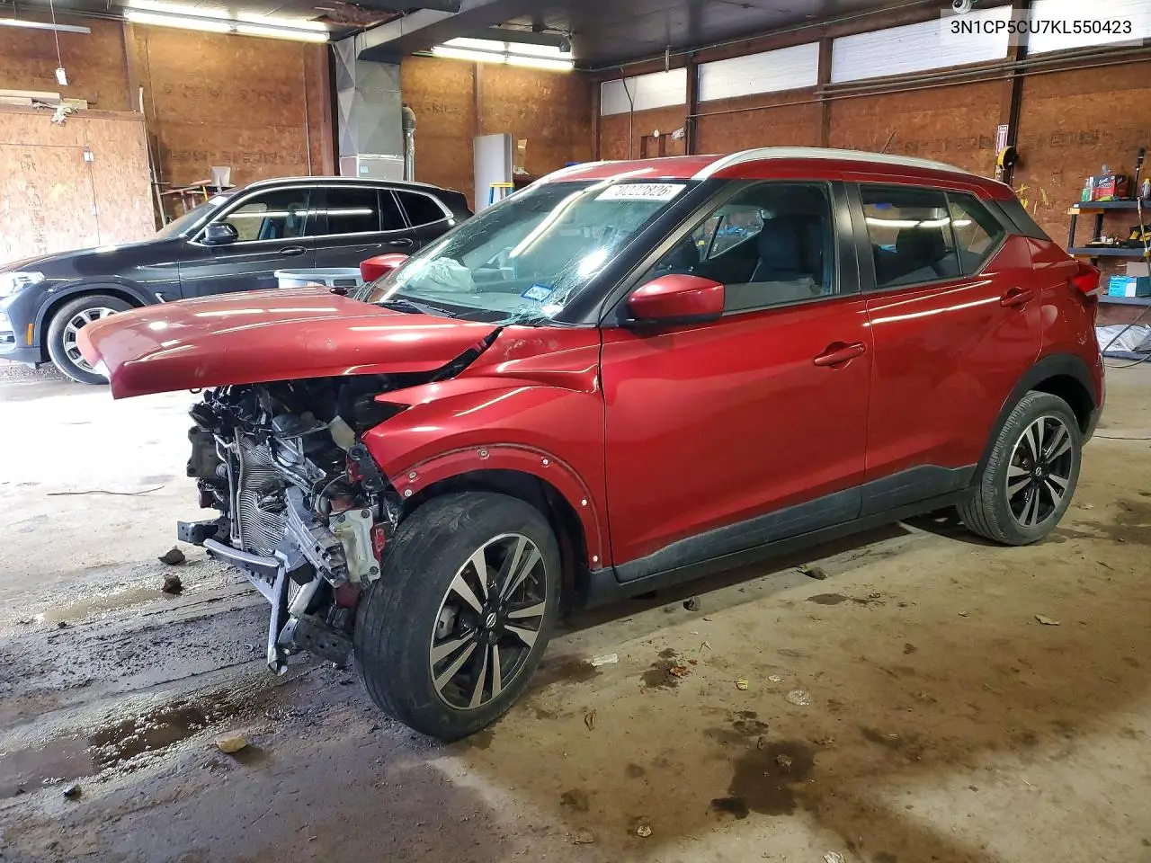 NISSAN KICKS 2019, VIN 3N1CP5CU7KL550423