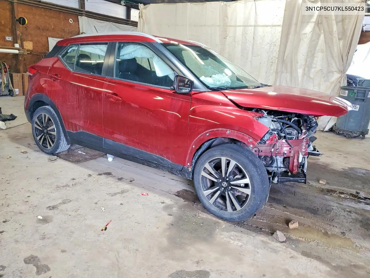 2019 NISSAN KICKS VIN 3N1CP5CU7KL550423 — фото 4