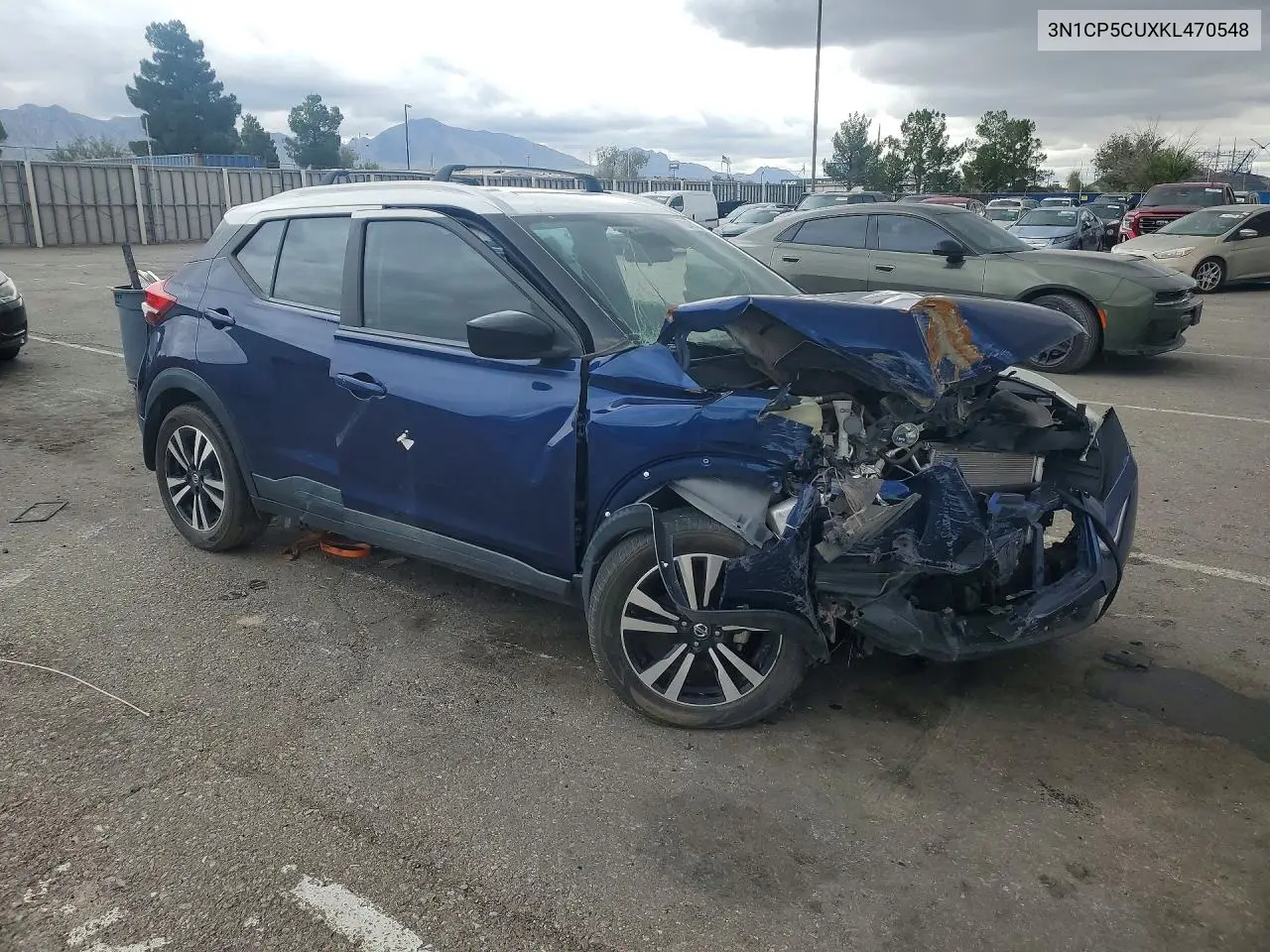 2019 NISSAN KICKS VIN 3N1CP5CUXKL470548 — фото 4