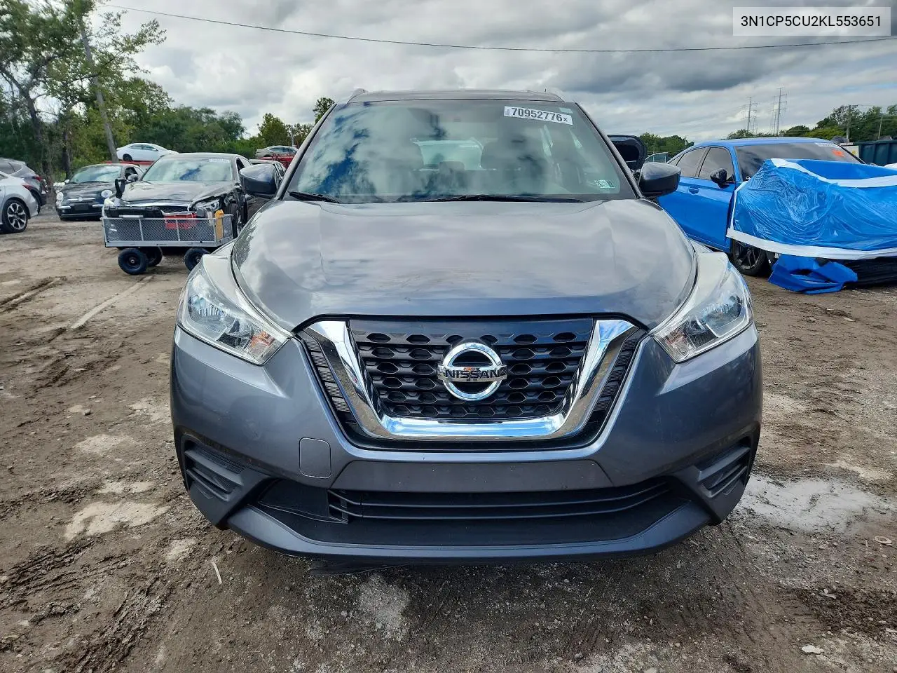 2019 NISSAN KICKS VIN 3N1CP5CU2KL553651 — фото 5