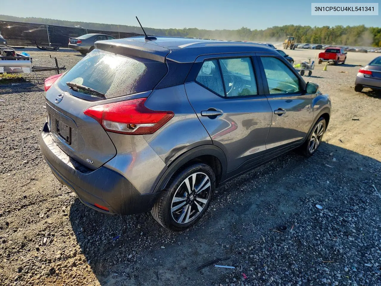 2019 NISSAN KICKS VIN 3N1CP5CU4KL541341 — фото 3