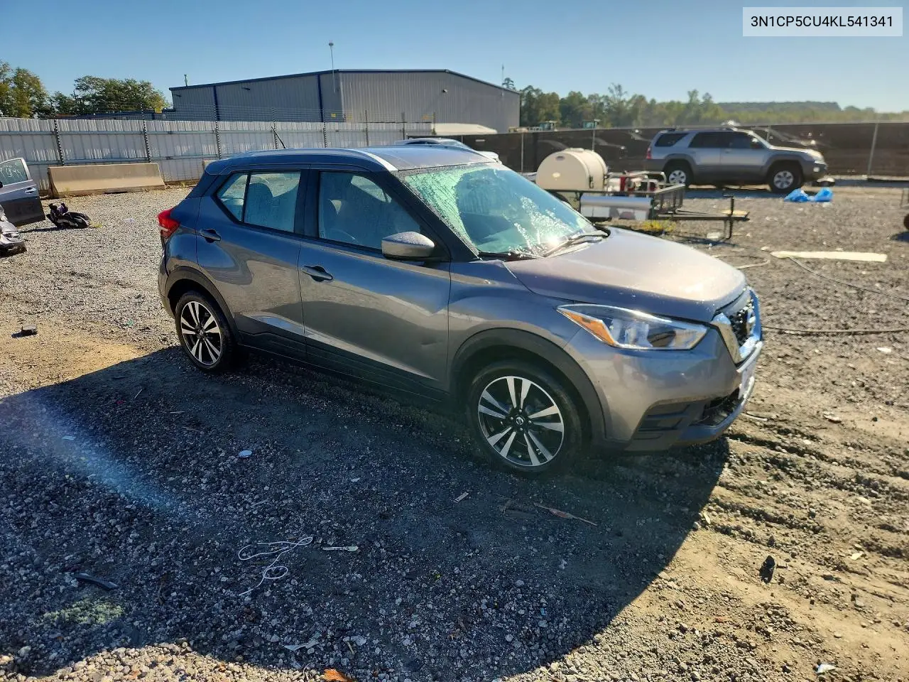 2019 NISSAN KICKS VIN 3N1CP5CU4KL541341 — фото 4