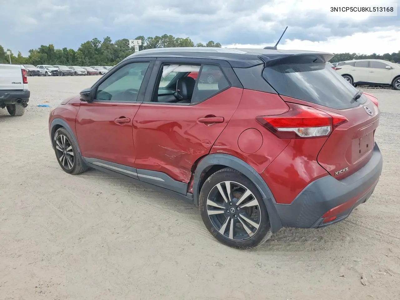 2019 NISSAN KICKS VIN 3N1CP5CU8KL513168 — фото 2