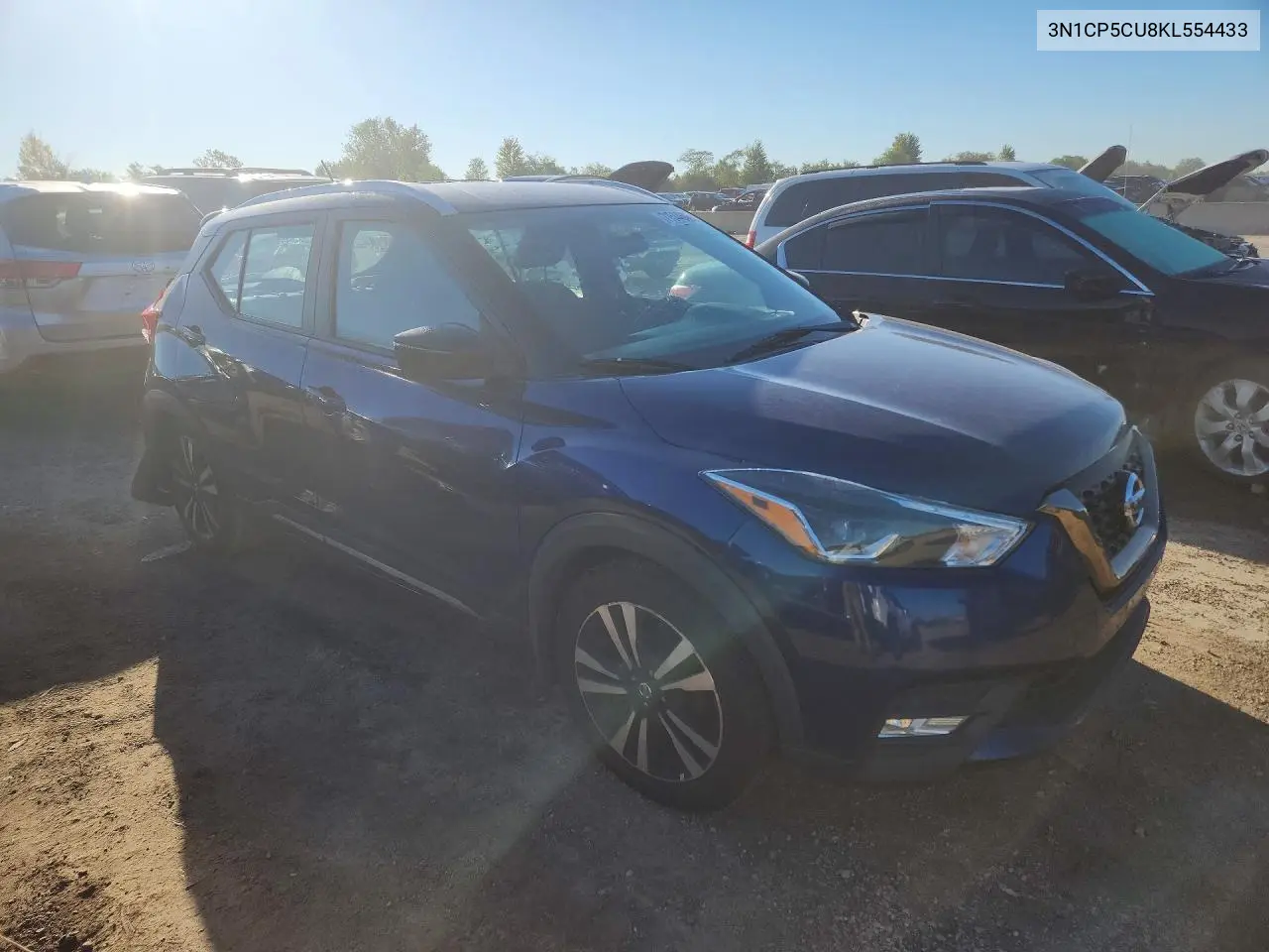 2019 NISSAN KICKS VIN 3N1CP5CU8KL554433 — фото 4